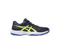 ASICS Upcourt 6 GS Sneaker, Minuit/Jaune DE SÉCURITÉ, 35.5 EU