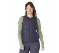 Asics - Women's Nagino Run Padded Gilet - Gilet de running - M - indigo fog