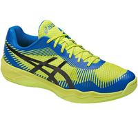 Asics Volley Elite FF, Chaussures de Volleyball Homme, Vert (Energy Green/Directoire Blue/Black 7743), 44 EU