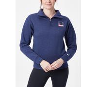 Asics Women Court Core Graphic 1/2 LS Navy S