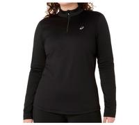 Asics - Women's Asics Core L/S 1/2 Zip Winter Top - T-shirt de running - L - performance black