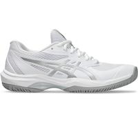 Asics Women's Game Tennis Shoes Wht/Pure Silv 5.5 (39) Female