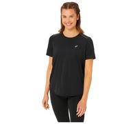 Maillot manches courtes asics road noir femme