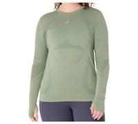 Asics - Women's Road Seamless L/S Top - T-shirt de running - M - monument blue / whisper green