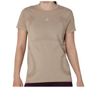 ASICS Road Seamless Maillot de course Femmes - beige, Taille XS