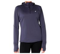 Asics - Women's Road Winter L/S Hoodie - T-shirt de running - XL - indigo fog