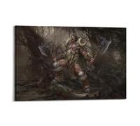 ASIDANDV Poster du film Conan le Barbare 33 - Impression sur toile - Décoration murale moderne pour chambre à coucher - 20 x 30 cm