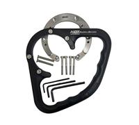 Asider Noir pour Triumph Speed Triple 1200 et KTM Superduke 1390 avec Bouchon de Carburant à 6 vis. Kit de vis et Adaptateur Inclus.