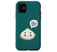 Asie Chinois Watcha Parler Bao de Siopao Dimsum Jeu de Mots Coque pour iPhone 11
