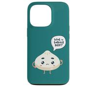 Asie Chinois Watcha Parler Bao de Siopao Dimsum Jeu de Mots Coque pour iPhone 13 Pro