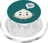 Asie Chinois Watcha Parler Bao de Siopao Dimsum Jeu de Mots PopSockets PopGrip pour MagSafe
