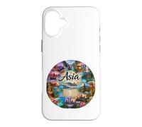 Asie, Destinations de croisière Ports d'escale asiatiques Coque pour iPhone 16 Plus