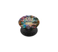 Asie, Destinations de croisière Ports d'escale asiatiques PopSockets PopGrip Adhésif