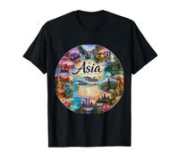 Asie, Destinations de croisière Ports d'escale asiatiques T-Shirt