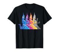 Asie du Sud-Est Colorée Danse Traditionnelle Thaïlande Cambodge T-Shirt