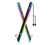 AsieHorse ARGB Light Bar for Motherboard,PC LED Strip with 30 Addressable LEDs,RGB PC Lighting with 5V 3 Pin for Aura Sync Motherboard,M-ATX Compatible PC Motherboard RGB Strip