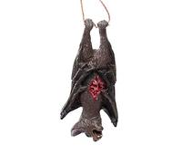 Asien Halloween Horror Props Faux Shape Bat Pendentif Collier Ghost Maison Décoration Murale Suspendue