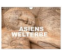Asiens Welterbe (Wandkalender 2026 DIN A4 quer), CALVENDO Monatskalender: 13 faszinierende Farbfotos zeigen das asiatischen Unesco Welterbe