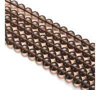 Asingeloo 10mm naturel fumé Quartz pierre précieuse perles en vrac pour la fabrication de bijoux 15 "un brin pierre bricolage perles