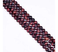 Asingeloo,10MM,Oeil De Tigre Rouge Naturel,Rond,Perles En Vrac De Pierres Précieuses Pour La Fabrication De Bijoux à Bricoler Soi-Même,15 "Un Brin,Perles De Pierre