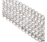 Asingeloo clair Quartz pierres précieuses en vrac perles rondes 6MM perles d'espacement 15 "cristal énergie guérison puissance pierre