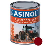 ASINOL IH IHC Vernis en résine synthétique Rouge vieilli 1000 ml Boîte de 1 l