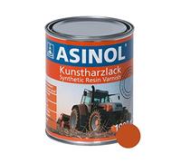ASINOL RAL 2001 Vernis en résine synthétique pour tracteurs et machines agricoles Orange