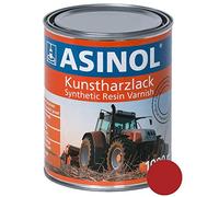 ASINOL Weidemann Peinture en résine synthétique Rouge 1 l
