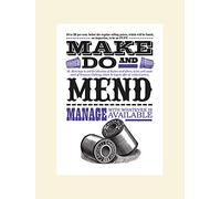 asintended (Make Do and Mend 30 x 40 cm montée d'impression