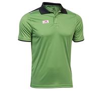 Asioka 108/17 Polo Technique combiné à Manches Courtes, Unisexe Adulte S Vert