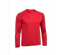 Asioka 300/14n T-Shirt de Sport à Manches Longues Unisexe pour Enfant Taille Unique Rouge