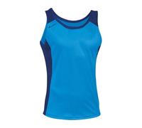 ASIOKA Elba T-Shirt, Bleu Moyen, M Homme