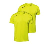 Asioka T-Shirt Technique pour Homme, Sport, Manches Courtes, Mesh | Vêtements de Sport d'été Respirants à séchage Rapide | Idéal pour la Salle de Sport, l'entraînement, Les Loisirs et Le Fitness