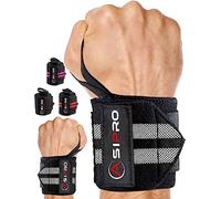 ASIPRO Protège Poignet Musculation Sangle Musculation Poignet Wrist Wraps Sangle de Levage Musculation pour Femmes et Hommes Poignet de Force Protege Poignet Musculation Bande Poignet Musculation