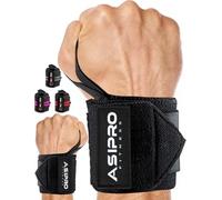 ASIPRO Protège Poignet Musculation Sangle Musculation Poignet Wrist Wraps Sangle de Levage Musculation pour Femmes et Hommes Poignet de Force Protege Poignet Musculation Bande Poignet Musculation