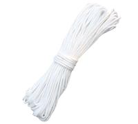 ASIRYVA Cordon de suspension en nylon résistant blanc de 20 m x 2,5 mm pour accrocher des photos, cadre de miroir, parasol, décoration à suspendre