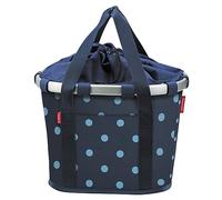 Asista Klickfix Sac Mixte Adulte, Bleu à Pois Mixtes, 35x28x26cm