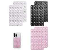 ASISUN 6 Pièces Ventouse Telephone Portable Double Face Support en Silicone,Mains Libres Suction Phone Holder PolyvalentTous Les modèles de téléphones