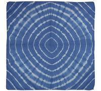 Asita Bandana Tie Dye XL 100 % coton, bleu, XL