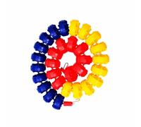 Asiwnshw Corde de sécurité pour Piscine avec flotteurs, barrière de séparation Flottante, Ligne de séparation pour Piscine intérieure et extérieure(66ft/20m)