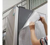 Asiwnshw Housse de réfrigérateur bordée, Housse de protection solaire latérale pour congélateur, Couverture isolante pour congélateurs et chambres froides, Protection thermique(B,50 * 170CM)