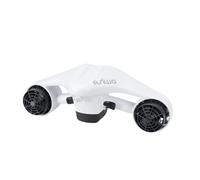 Asiwo Scooter sous-Marin avec Support pour caméra d'action Batterie-Scooter Marin à Deux Moteurs étanche pour la plongée, la Natation, la plongée avec Tuba (Blanc)