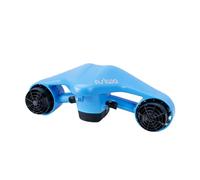 Asiwo Scooter sous-Marin Manta avec Support pour caméra d'action Batterie-Scooter Marin à Deux Moteurs étanche pour la plongée, la Natation, la plongée avec Tuba (Bleu)