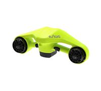Asiwo Scooter sous-Marin Manta avec Support pour caméra d'action - Scooter Marin à Deux Moteurs étanche pour la plongée, la Natation, la plongée avec Tuba (Vert)