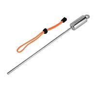 Asixx plongée Pointeur bâton bâton de plongée, plongée Point Tige coloré Acier Inoxydable Machine à Bruit de plongée avec dragonne pour la plongée Sport'(Orange)