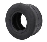 Asixxsix 10x4.50-5 Tenness Ralenti Pneu pour Les Trikes de Dérive et Les Karts, 4 Plies à Preuves en Caoutchouc Pneu Naissant de Course sans Tubeless, Remplacement du Pneu sans Tube