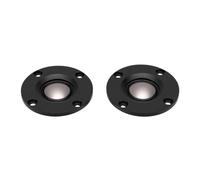 Asixxsix 2 Haut-parleurs Tweeter 2 Pouces, 20 W | Diaphragme Ti de 52 Mm, Tweeter à Dôme pour Système Audio de Voiture et de Maison