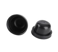 Asixxsix 2 Pièces Bouchon de Scellement D'Ampoule de Phare en Caoutchouc | Construction en caoutchouc flexible, trou de fil pré-percé, couvercle anti-poussière, ajustement universel pour ampoule,