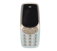 Asixxsix 3 en 1 Plus Petit Téléphone, 1,33 Pouce écran LED Mini Téléphone Mobile, Téléphone déverrouillé Bluetooth Music Player Carte 3 SIM, Compatible avec GSM 850 900 1800 1900MHz (Or Vert)