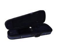Asixxsix 4/4 Étui en Violon Pleine Grandeur avec Hygromètre, Boîte de Stockage de Violon Protectrice de Tissu Oxford avec Doublure en Velours Doux et Sangle D'épaule, Portable Léger